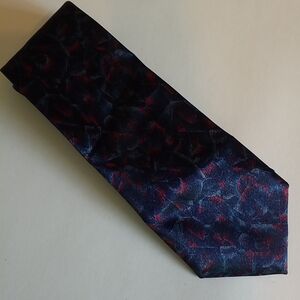 3/$45 Tie MERCEDES SILK INTERNATIONAL HIGH FASHION Abstract Geometric